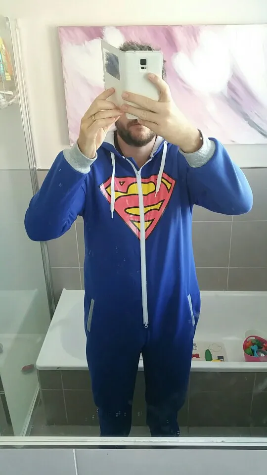 Batman Superman Onesie Sleepsuit Pajamas For Unisex Batman Superman Onesie Sleepsuit Pajamas For Unisex