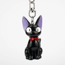 Hayao Miyazaki Kiki’s JiJi Mini Black Cat Key Chain Hayao Miyazaki Kiki's JiJi Mini Black Cat Key Chain