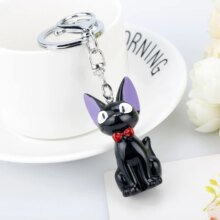 Hayao Miyazaki Kiki’s JiJi Mini Black Cat Key Chain Hayao Miyazaki Kiki's JiJi Mini Black Cat Key Chain