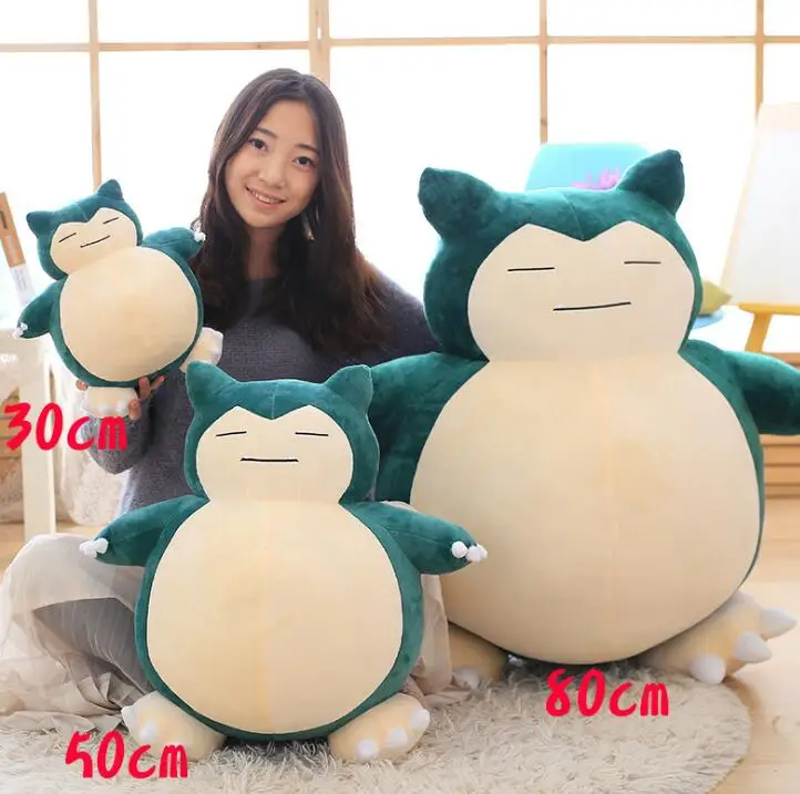Anime Snorlax Soft Stuffed Doll