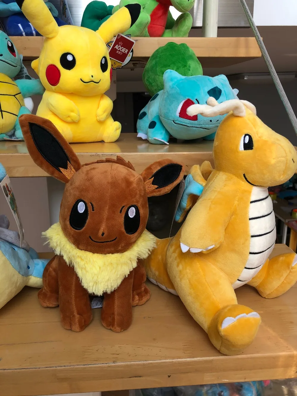 Pokemon Pikachu Bulbasaur Squirtle Charmander Charizard Eevee Snorlax Jigglypuff Psyduck Doll