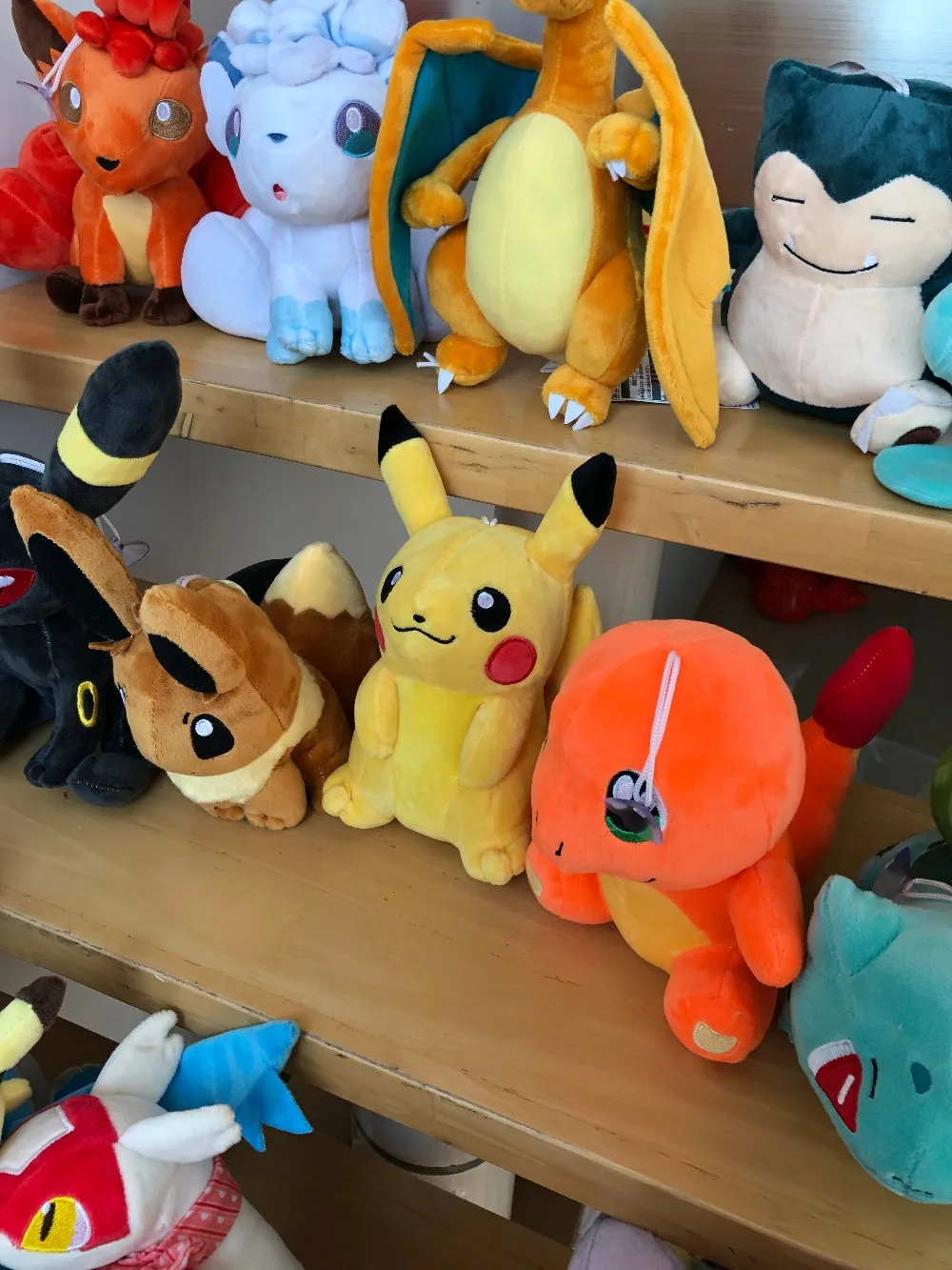 Pikachued Squirtle Charmander Bulbasaur Snorlax Stuffed Various Styles Doll