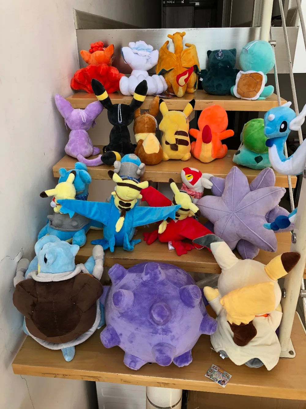 Pikachued Squirtle Charmander Bulbasaur Snorlax Stuffed Various Styles Doll