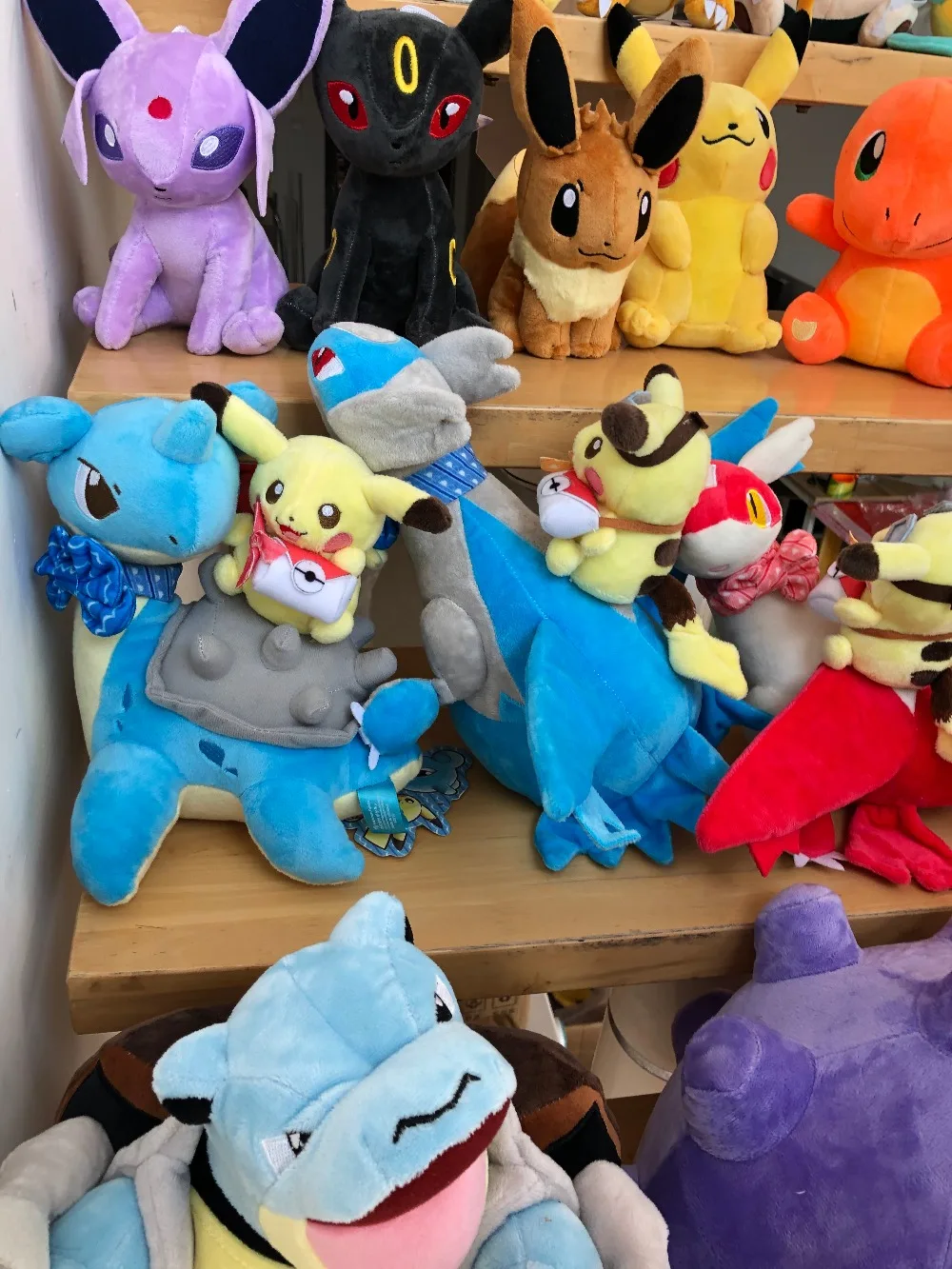 Pikachued Squirtle Charmander Bulbasaur Snorlax Stuffed Various Styles Doll