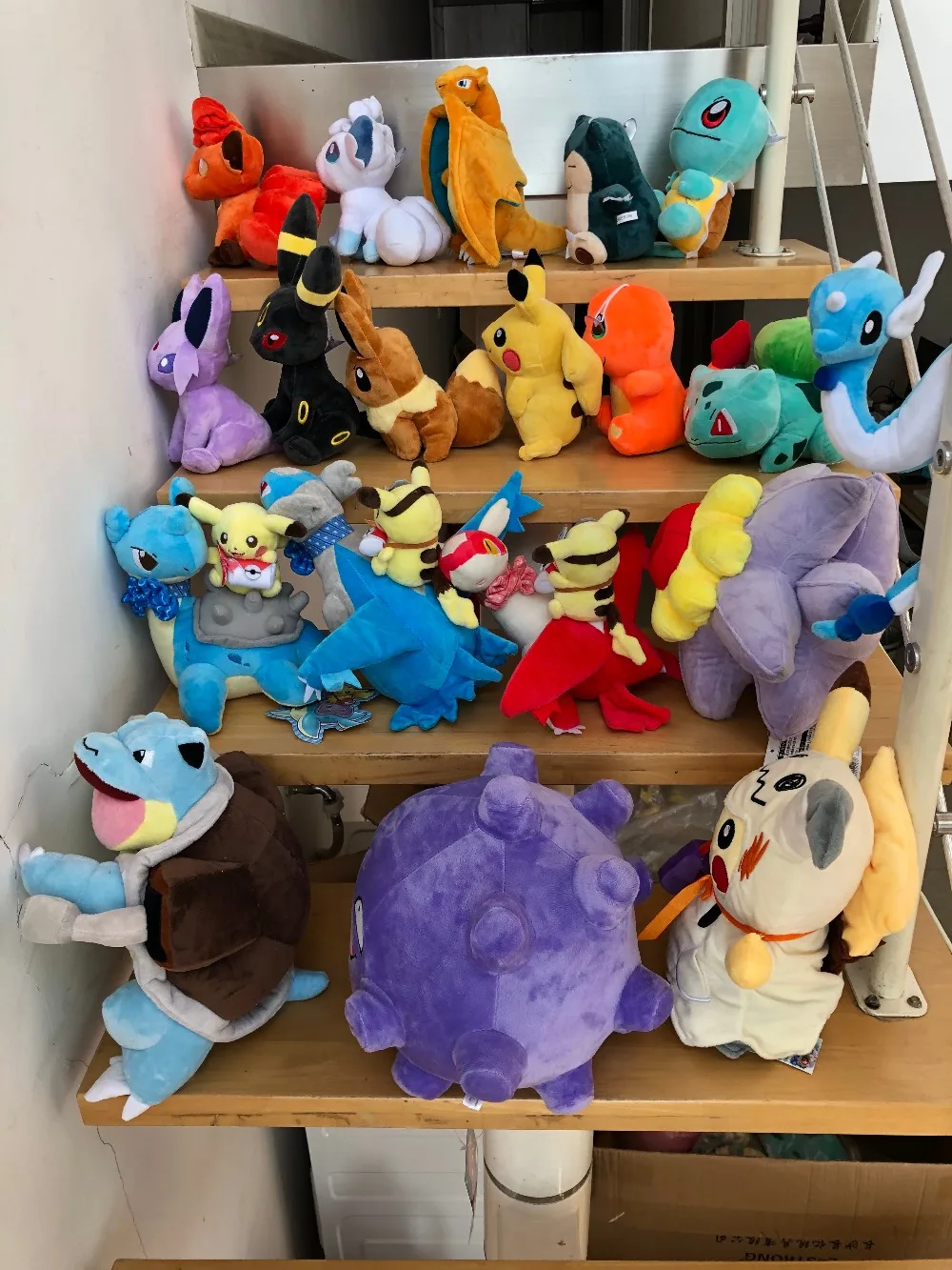 Pikachued Squirtle Charmander Bulbasaur Snorlax Stuffed Various Styles Doll