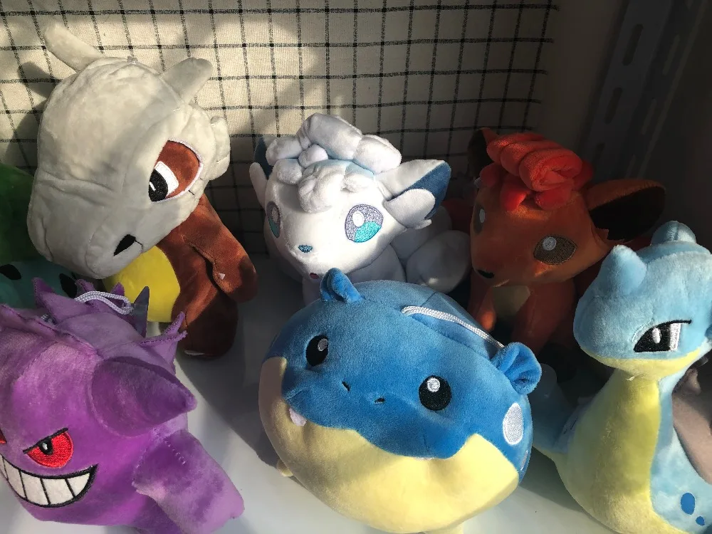 Pikachued Squirtle Charmander Bulbasaur Snorlax Stuffed Various Styles Doll