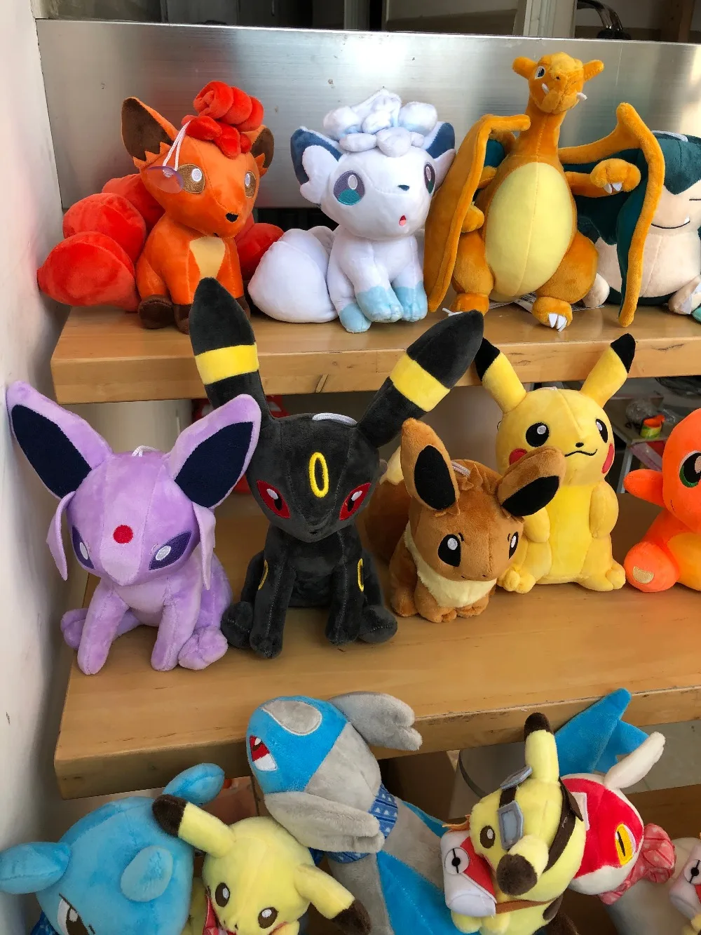 Pikachued Squirtle Charmander Bulbasaur Snorlax Stuffed Various Styles Doll