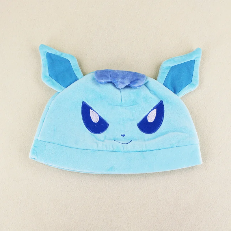 Kawaii Anime Snorlax Dragonite Eevee Gengar Plush Toy Cap