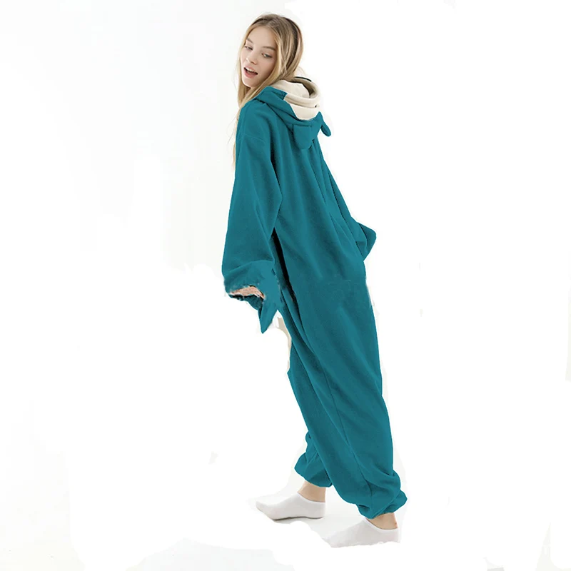 Anime Snorlax Kigurumi Onesies Fleece One-Piece Pajama For Unisex Anime Snorlax Kigurumi Onesies Fleece One-Piece Pajama For Unisex