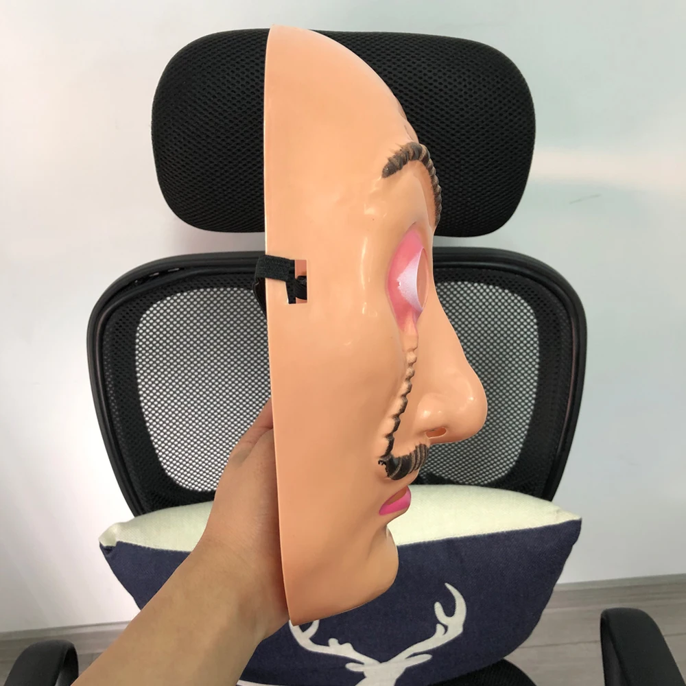 Dali Money Heist Plastic Masks For Halloween Party