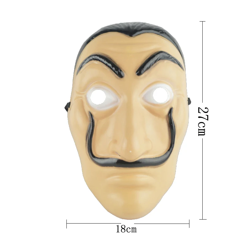 Halloween Movie The House Of Paper Money Heist Costume & Mask