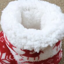 Christmas Fur Plush Warm Flip Flops Cotton Shoes Christmas Fur Plush Warm Flip Flops Cotton Shoes