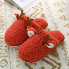 Christmas Antlers Plush Warm Ladies Shoes Christmas Antlers Plush Warm Ladies Shoes
