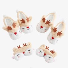 Christmas Moose Plush Reindeer Slippers Christmas Moose Plush Reindeer Slippers