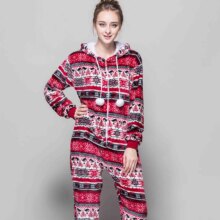 Christmas Style One-piece Pajamas Onesies for Women Christmas Style One-piece Pajamas Onesies for Women