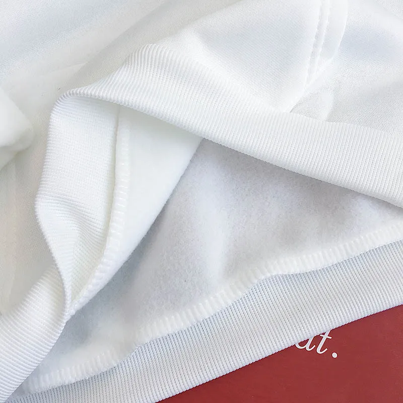 Drinking Coffee Shiba Inu Dog Print Fleece Hoodies