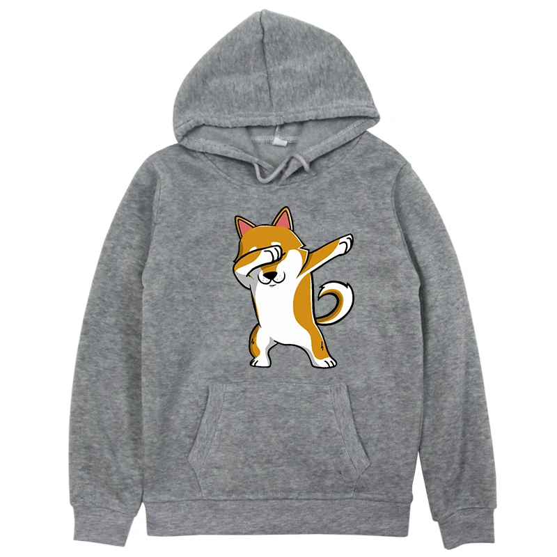 Kawaii Shiba Inu Casual Hoodies