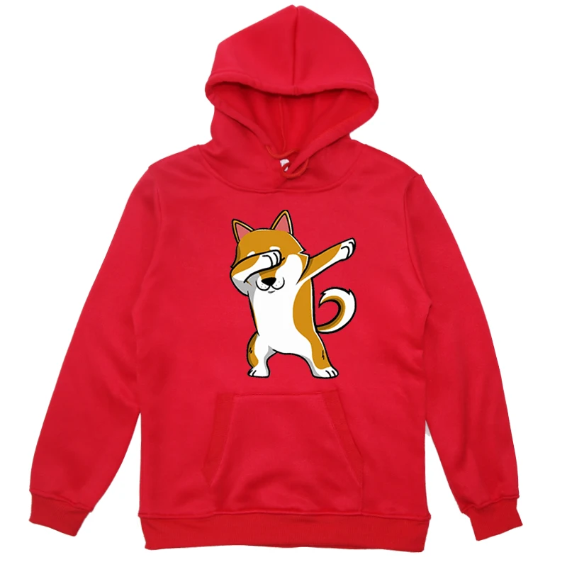 Kawaii Shiba Inu Casual Hoodies