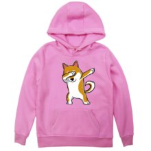 Kawaii Shiba Inu Casual Hoodies Kawaii Shiba Inu Casual Hoodies