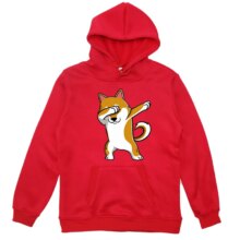 Kawaii Shiba Inu Casual Hoodies Kawaii Shiba Inu Casual Hoodies