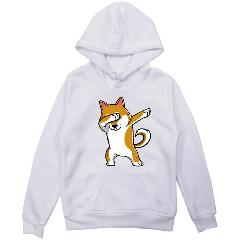 Kawaii Shiba Inu Casual Hoodies