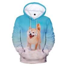 Shiba Inu 3D Print Unisex Harajuku Long Sleeve Hoodies Shiba Inu 3D Print Unisex Harajuku Long Sleeve Hoodies