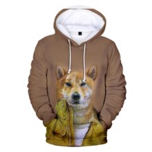 Shiba Inu 3D Print Unisex Harajuku Long Sleeve Hoodies Shiba Inu 3D Print Unisex Harajuku Long Sleeve Hoodies