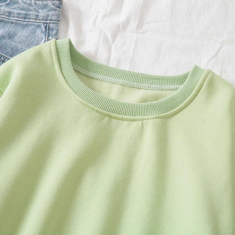 Cartoon Shiba Inu Print Harajuku Kawaii O-Neck Sweatshirt