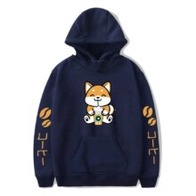 Corgi Shiba Inu Harajuku Casual Unisex Hoodies Corgi Shiba Inu Harajuku Casual Unisex Hoodies