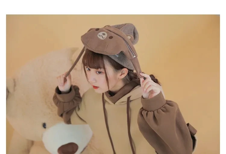 Anime Aesthetic Bear Harajuku Kawaii Crewneck & Long Sleeve Hoodie Anime Aesthetic Bear Harajuku Kawaii Crewneck & Long Sleeve Hoodie