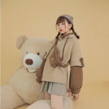 Anime Aesthetic Bear Harajuku Kawaii Crewneck & Long Sleeve Hoodie Anime Aesthetic Bear Harajuku Kawaii Crewneck & Long Sleeve Hoodie