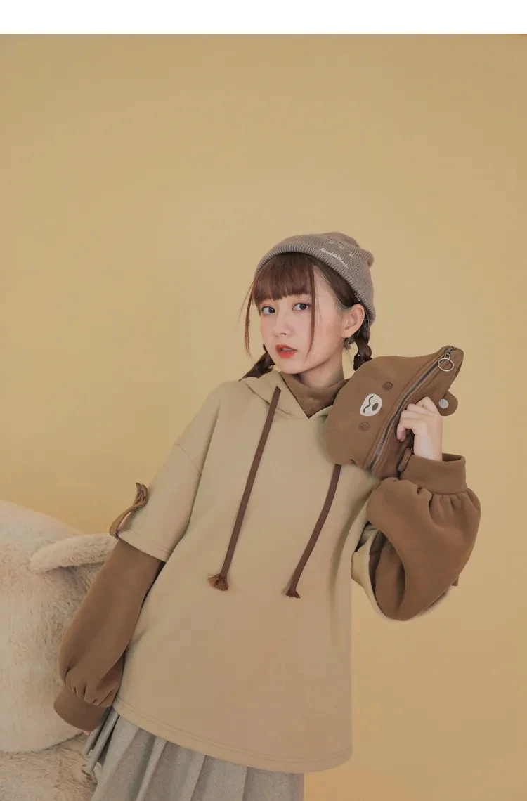 Anime Aesthetic Bear Harajuku Kawaii Crewneck & Long Sleeve Hoodie Anime Aesthetic Bear Harajuku Kawaii Crewneck & Long Sleeve Hoodie