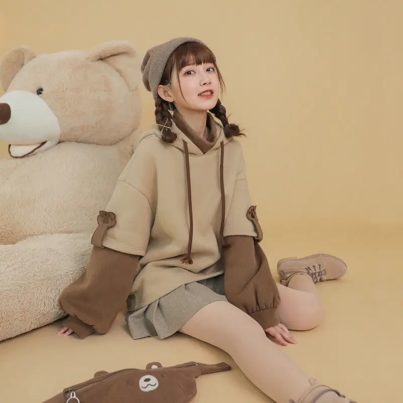 Anime Aesthetic Bear Harajuku Kawaii Crewneck & Long Sleeve Hoodie Anime Aesthetic Bear Harajuku Kawaii Crewneck & Long Sleeve Hoodie