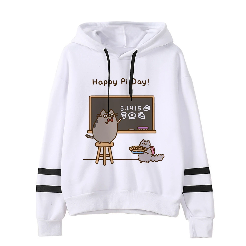 Kawaii Cat Cartoon Harajuku Casual Hoodies