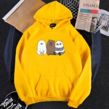 Anime Bears Printed Long Sleeve Hoodies Anime Bears Printed Long Sleeve Hoodies
