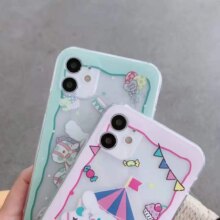 Cat My Melody Cinnamoroll Clear Phone Case For iPhone Cat My Melody Cinnamoroll Clear Phone Case For iPhone