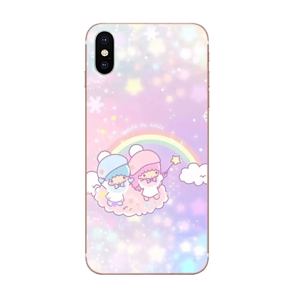 My Melody Little Twin Stars Soft Phone Case For Apple iPhone