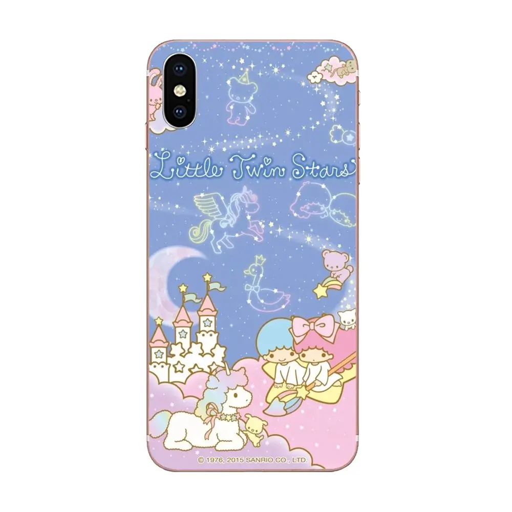 My Melody Little Twin Stars Soft Phone Case For Apple iPhone