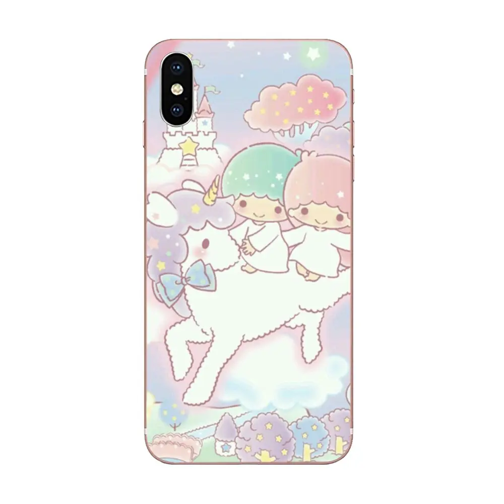 My Melody Little Twin Stars Soft Phone Case For Apple iPhone