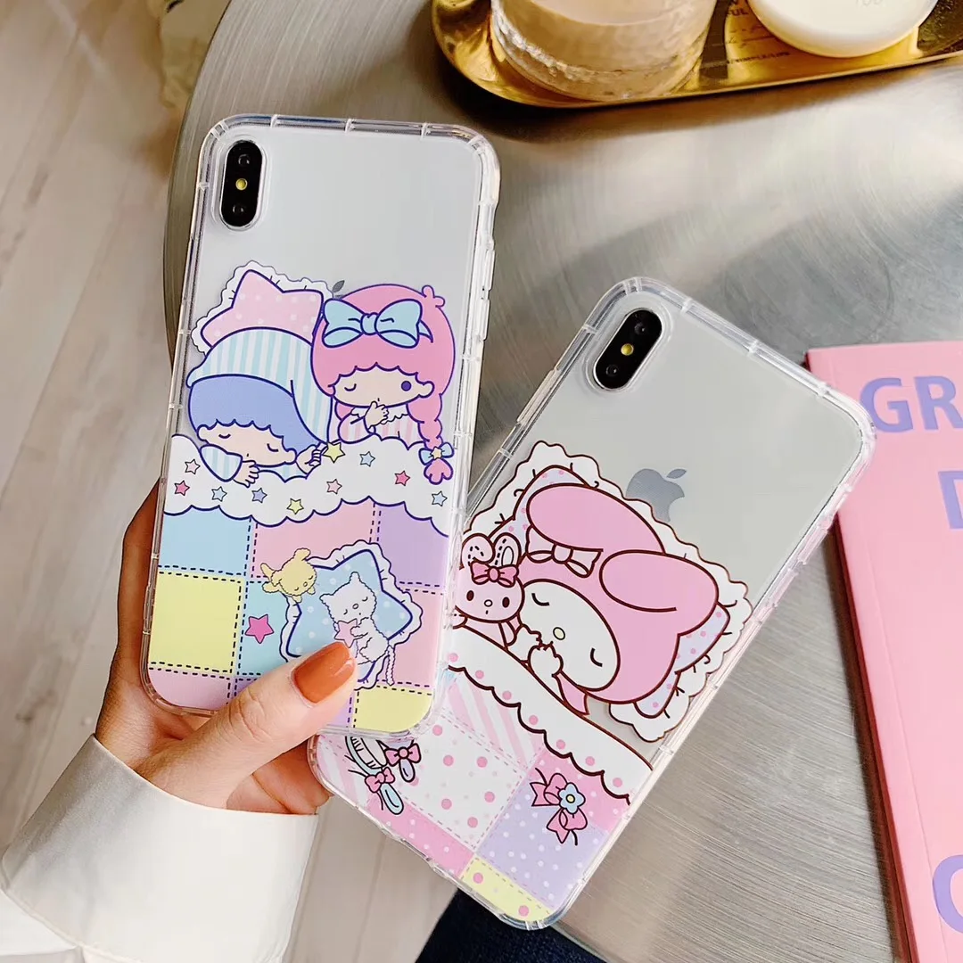 My Melody Cinnamoroll Phone Case Cover For iPhone
