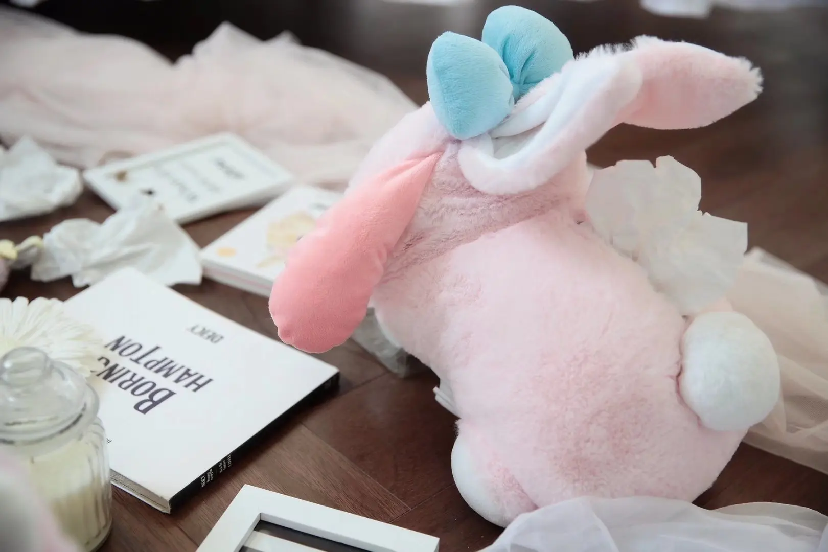 Anime My Melody Cinnamoroll Dog Plush Tissue Box