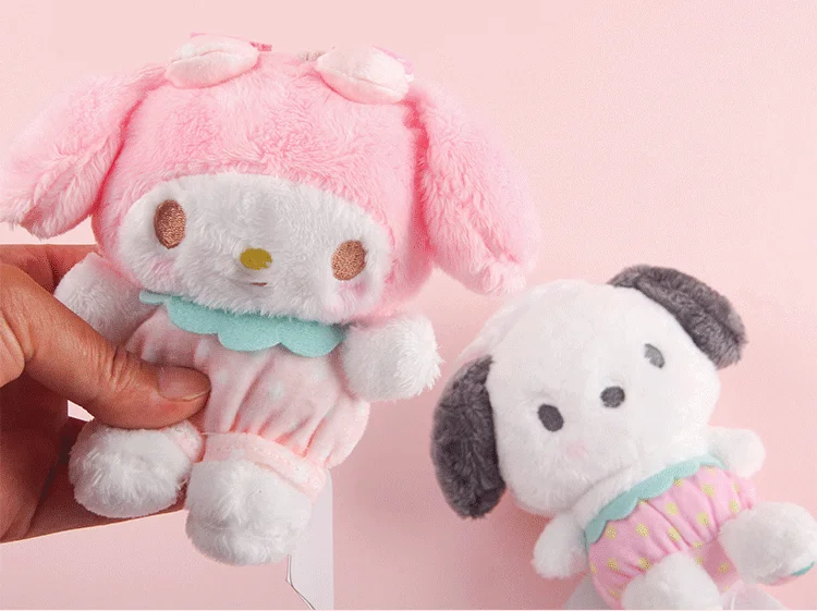 Cartoon Strawberry My Melody Pudding Cinnamoroll Dog Doll Pillow Cartoon Strawberry My Melody Pudding Cinnamoroll Dog Doll Pillow