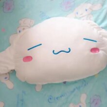 Anime Cinnamoroll Head Soft Pillow And Blanket Anime Cinnamoroll Head Soft Pillow And Blanket