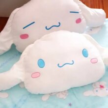 Anime Cinnamoroll Head Soft Pillow And Blanket Anime Cinnamoroll Head Soft Pillow And Blanket