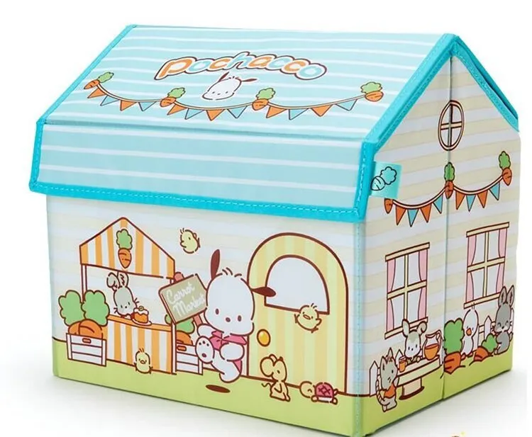 My Melody Twin Stars Cartoon House Design Clothing Storage Box