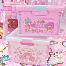 Anime Melody Little Twin Stars Large Capacity Storage Box Anime Melody Little Twin Stars Large Capacity Storage Box