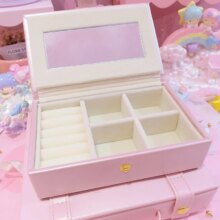 Leather Storage Accessories Pink Box For Girls Leather Storage Accessories Pink Box For Girls