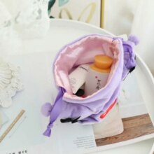 Kuromi Portable Drawstring Travel Pouch For Women Kuromi Portable Drawstring Travel Pouch For Women