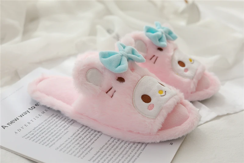 Cartoon Cinnamoroll Melody Open Toe Anti-Slip Slippers