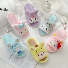 Cartoon Cinnamoroll Melody Open Toe Anti-Slip Slippers Cartoon Cinnamoroll Melody Open Toe Anti-Slip Slippers
